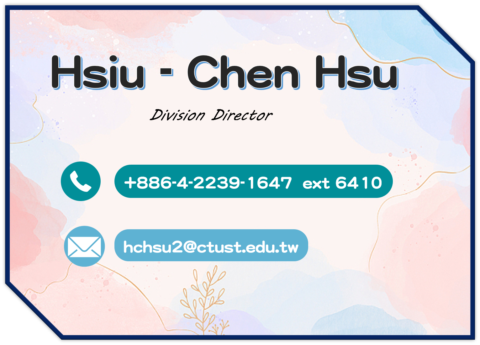 Hsiu - Chen Hsu